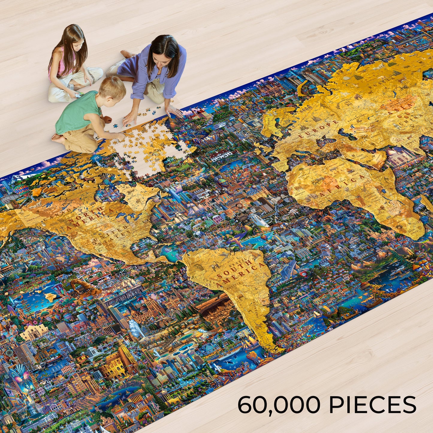 What a Wonderful World: Take on the World's Largest Puzzle Challenge! 🧩